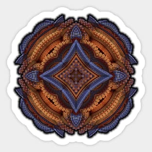 Mandala for the Common Man Sticker